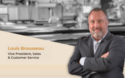 Appointment of Louis Brousseau as Vice President, Sales & Customer Service for North America